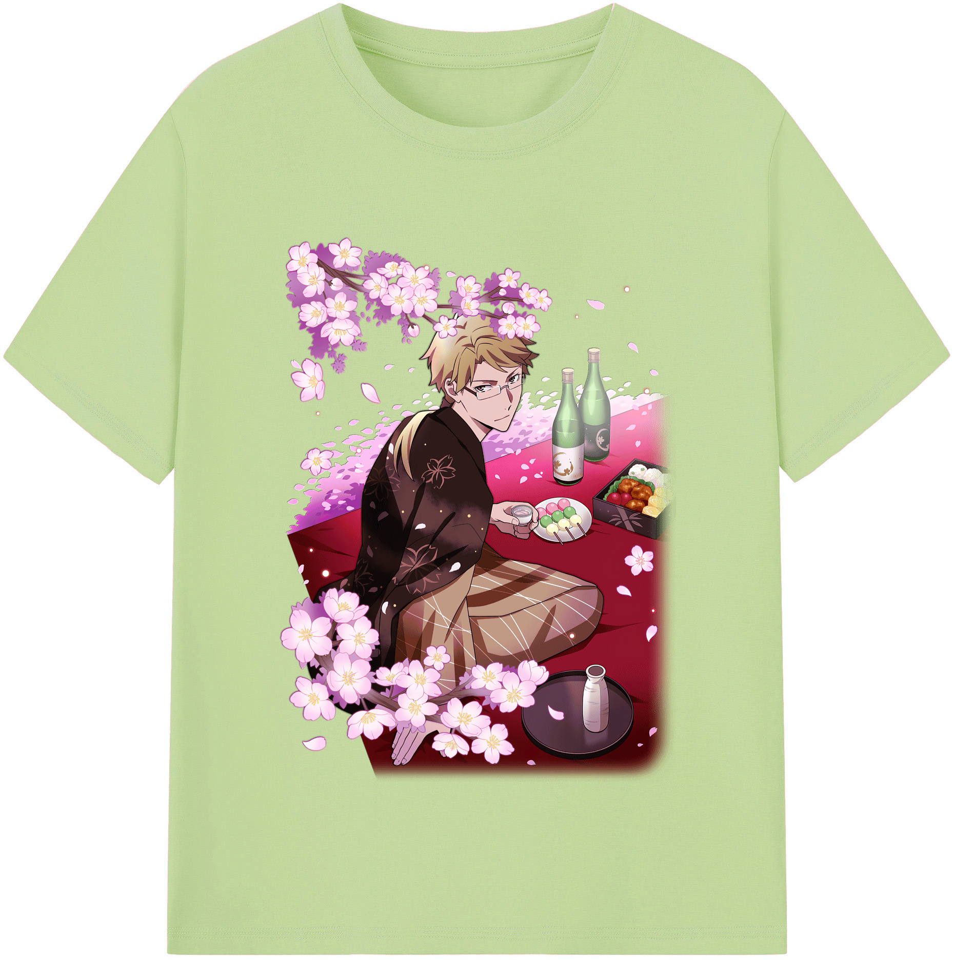 （画像用） 文豪ストレイドッグス Bungo Stray Dogs 綿100％半袖Tシャツ（フロントプリント）